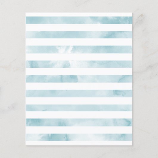 ブルーアイスクリームベビー名シャワーゲーム (裏面)