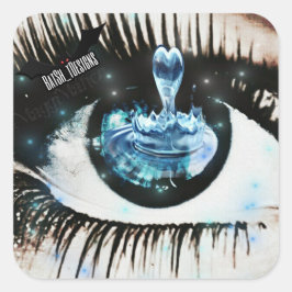 ブルーアイステッカー スクエアシール