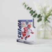 ブルーアイスホッケートレーディングカード コーリングカード (スタンド正面)