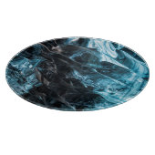 ブルーアイス抽象芸術インアイスケーブ カッティングボード (角)