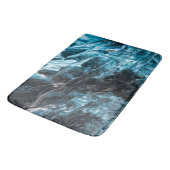ブルーアイス抽象芸術インアイスケーブ バスマット (アングル)
