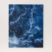 ブルーアイス構造不可能な大人 ジグソーパズル (縦)