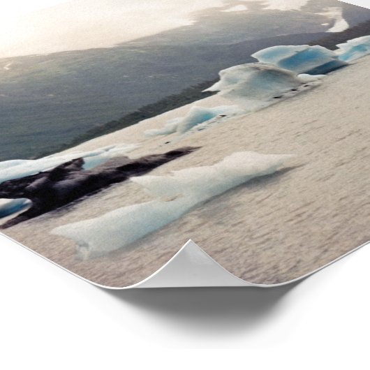 ブルーアイス ポスター (角)