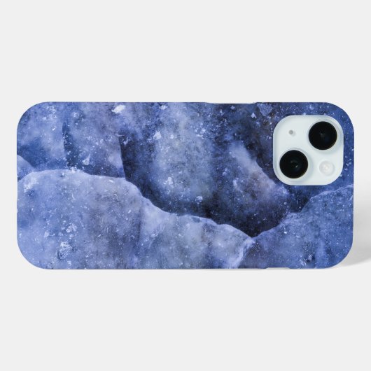ブルーアイス Case-Mate iPhoneケース (裏面 (横))