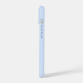 ブルーアイス iPhone 15ケース (左側面)