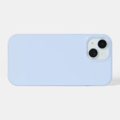 ブルーアイス iPhone 15ケース (裏面横)