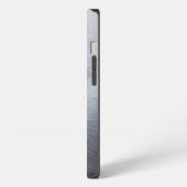 ブルーアイズの愛らしい白猫 – iPhone 13 カバー (左側面)