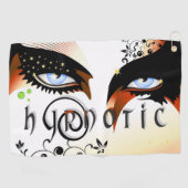 ブルーアイズファッション化粧 ゴルフタオル (横)