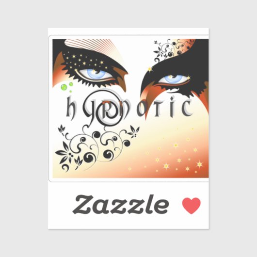 ブルーアイズファッション化粧 シール (シート)