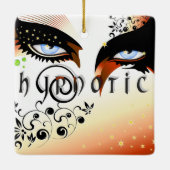 ブルーアイズファッション化粧 セラミックオーナメント (裏面)