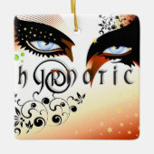 ブルーアイズファッション化粧 セラミックオーナメント (正面)