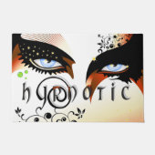 ブルーアイズファッション化粧 ドアマット (正面)