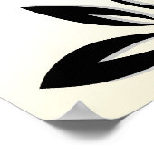 ブルーアイズファッション化粧 ポスター (角)