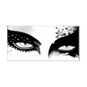 ブルーアイズファッション化粧 ラバースタンプ (インプリント)