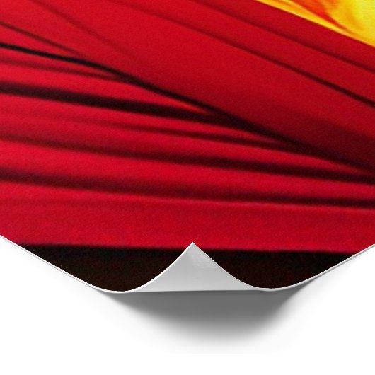 ブルーアイズ鎖のあるアフリカの女性 ポスター (角)