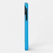 ブルーアイズiPhoneケース付き黒猫 Case-Mate iPhoneケース (裏面/左)