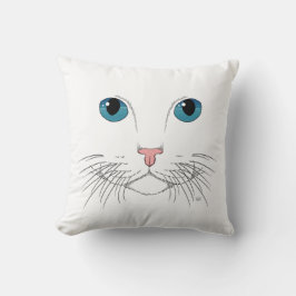 ブルーアイドキャット装飾用クッション クッション