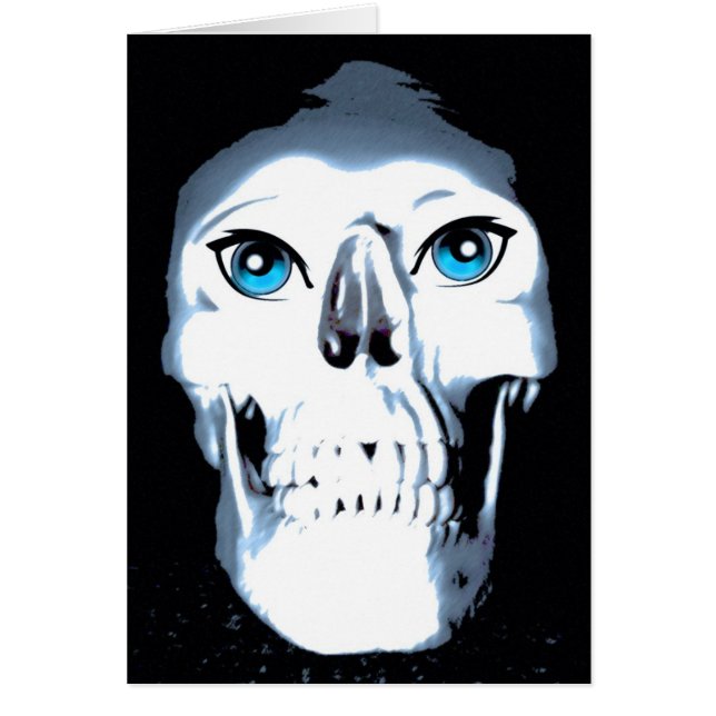 ブルーアイドスカル (正面)