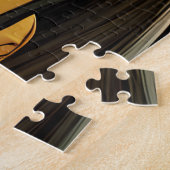 ブルーアイドブルネットアニメガールマンガ ジグソーパズル (側面)