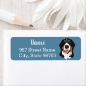 ブルーアイドベルネーズマウンテンドッグ ラベル (インサイチュ)