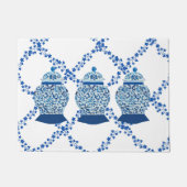 ブルーアイビージンジャージャールジャーズ装飾用クッション ドアマット (正面)