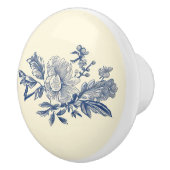 ブルーアイボリートイレピーニー詳細 セラミックノブ (右)