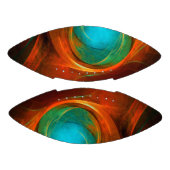 ブルーアイモダン抽象芸術ファインアートパタクールーン#16 アメリカンフットボール (パネル)