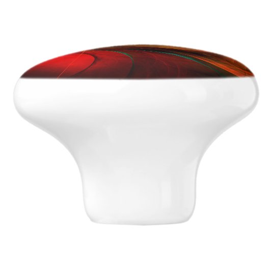 ブルーアイモダン抽象芸術ファインアートパタクールーン#16 セラミックノブ