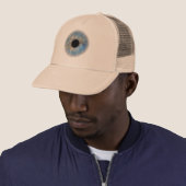 ブルーアイリスアイ – 心の窓 グラフィックTシャツ キャップ (インサイチュ)