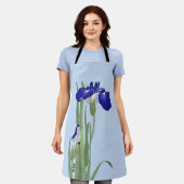 ブルーアイリスズバイオラコソン エプロン (着用した状態)