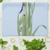 ブルーアイリスズバイオラコソン キッチンタオル (折り畳み)