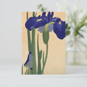 ブルーアイリスズバイオラコソン サンキューカード (スタンド正面)