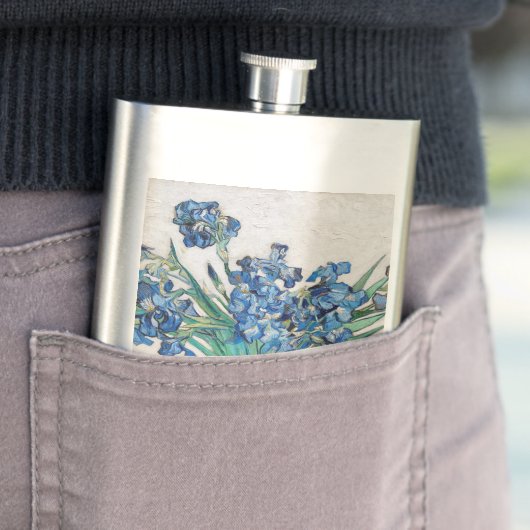 ブルーアイリスバイビンセントヴァンゴッホファインアート フラスク (インサイチュ)