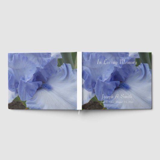 ブルーアイリスフローラメモリアル ゲストブック (全面)