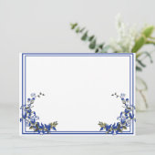 ブルーアイリス招待状 招待状 (スタンド正面)