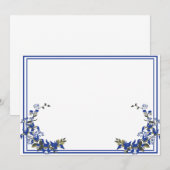 ブルーアイリス招待状 招待状 (正面/裏面)