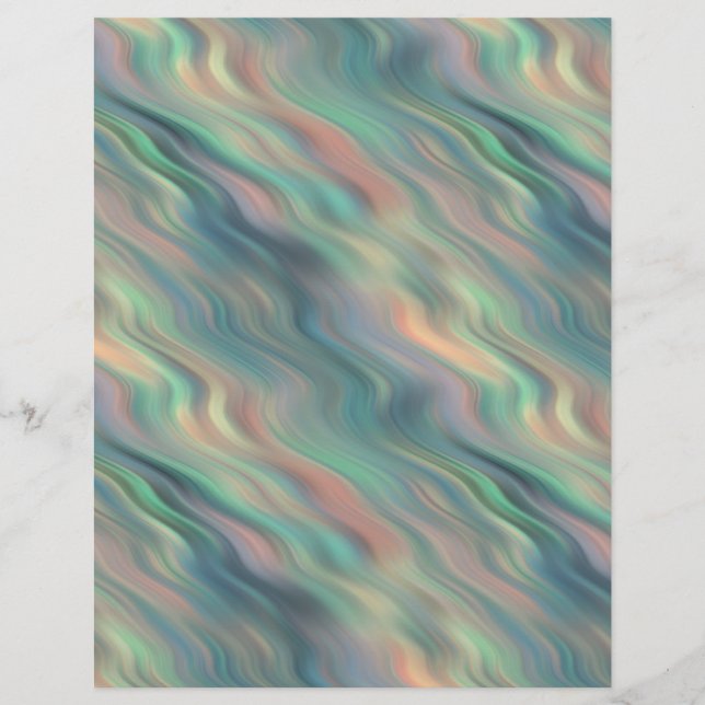 ブルーアイリス波状テクスチャ (正面)