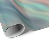 ブルーアイリス波状テクスチャ ラッピングペーパー (ロールコーナー)