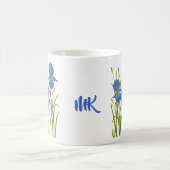 ブルーアイリス クラシックマグ コーヒーマグカップ (中央)