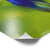 ブルーアイリス フォトプリント            (角)