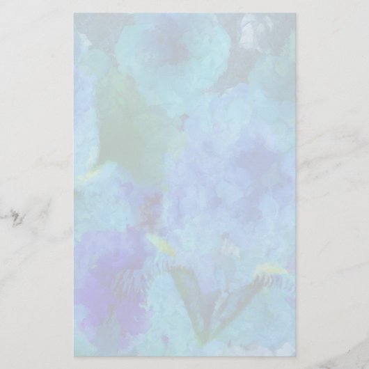 ブルーアイリス 便箋 (正面)