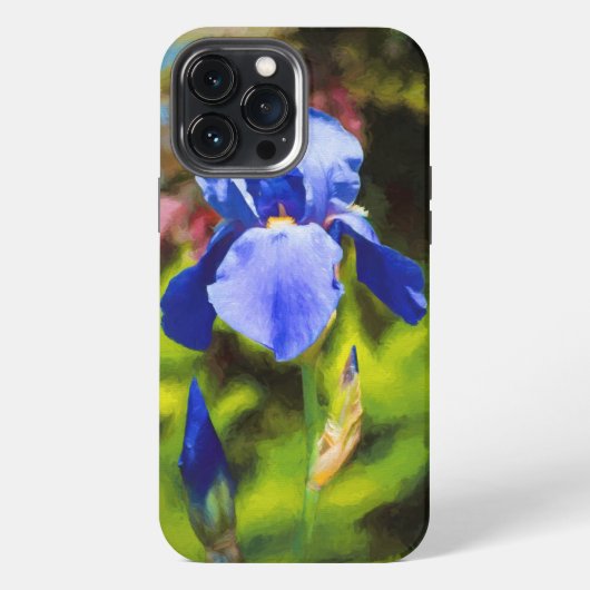 ブルーアイリス Case-Mate iPhoneケース iPhone 13 Pro Maxケース (裏面)