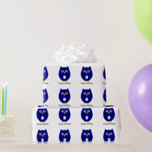 ブルーアウルデザインの誕生日ギフト