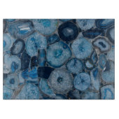 ブルーアガテストーンクォーツプリント カッティングボード (正面)