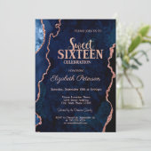 ブルーアガテマーブルバラ金ゴールドスウィート16 招待状 (スタンド正面)
