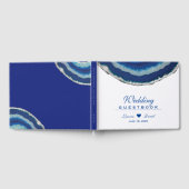 ブルーアガテ結婚のゲストブック ゲストブック (全面)