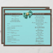 ブルーアクアブラウンジェムボウフローラ (正面/裏面)