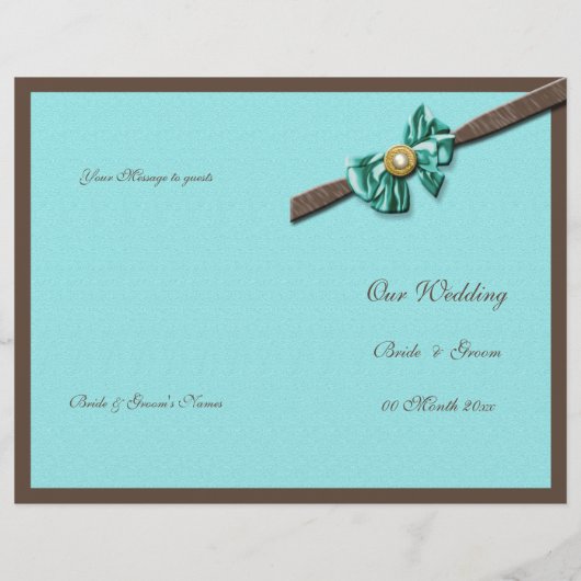 ブルーアクアブラウンジェムボウフローラ (裏面)