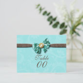 ブルーアクアブラウンジェムボウフローラ ポストカード (スタンド正面)