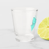 ブルーアクアボウ ショットグラス (左)